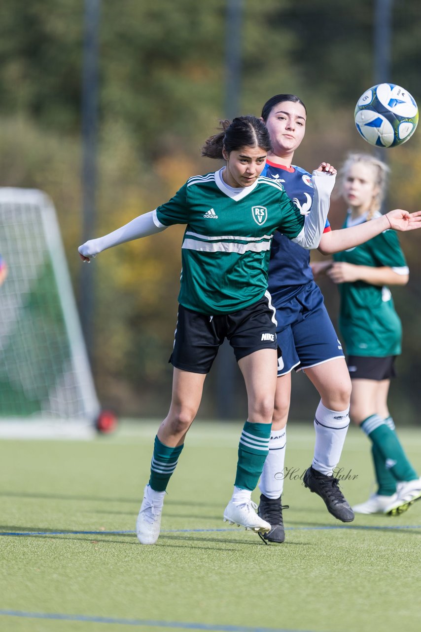 Bild 121 - wU19 Rissener SV - VfL Pinneberg : Ergebnis: 9:1